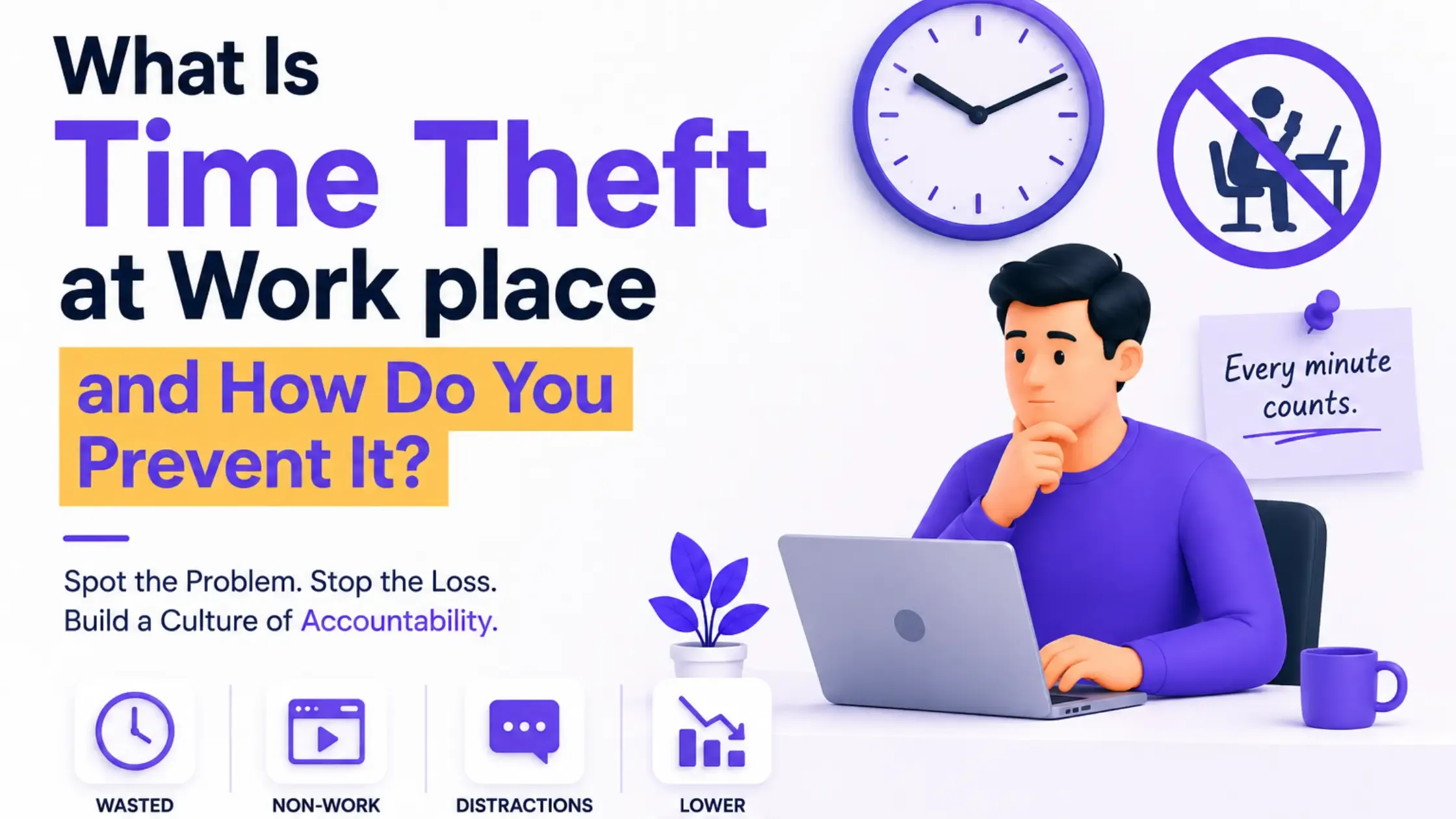 What Is Time Theft? Definition, Examples & How Companies Detect It